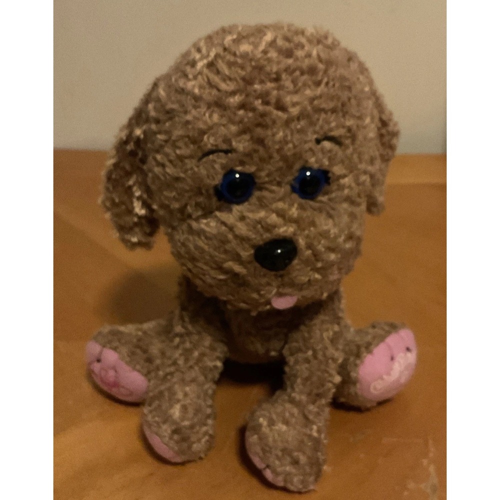 Cabbage Patch Kids 8" Adoptimals Labradoodle Dog 2017 CPK Plush, Missing Heart